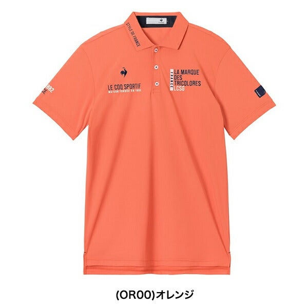 ルコック2026年春夏モデルメンズマーキングデザイン半袖シャツマーキングデザイン半袖シャツLG6SHS00M【26SS】