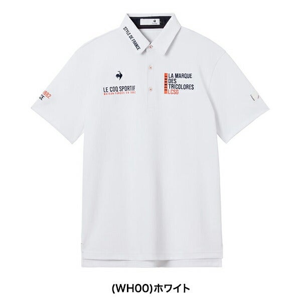 ルコック2026年春夏モデルメンズマーキングデザイン半袖シャツマーキングデザイン半袖シャツLG6SHS00M【26SS】
