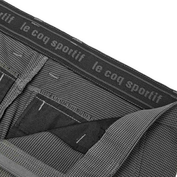 ルコック2026年春夏モデルメンズミニダイヤ柄ストレッチテーパードパンツミニダイヤ柄ストレッチテーパードパンツLG6SLP56M【26SS】