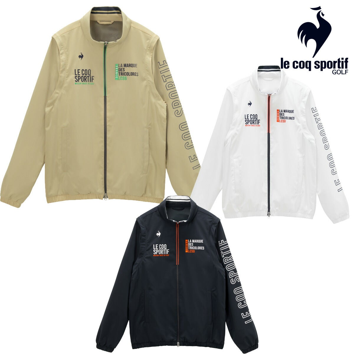 ルコック2026年春夏モデルメンズベンチレーション2WAYブルゾンLG6SWB00M【26SS】