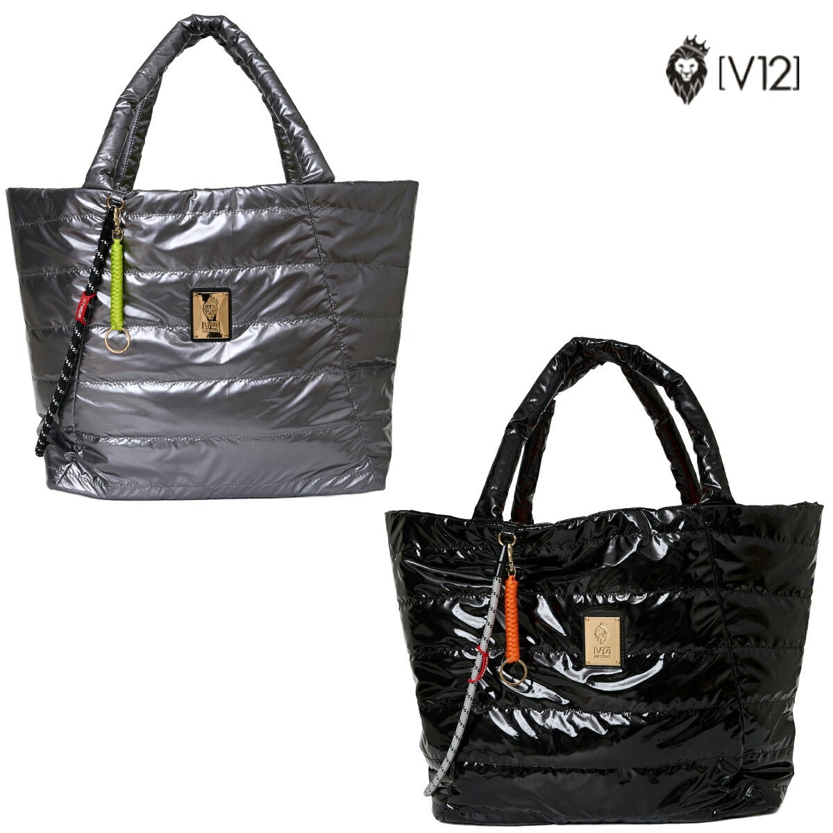 V122026年春夏モデルユニセックスPADDEDGLOSSBIGTOTEトートバッグV122610-BG11【26SS】