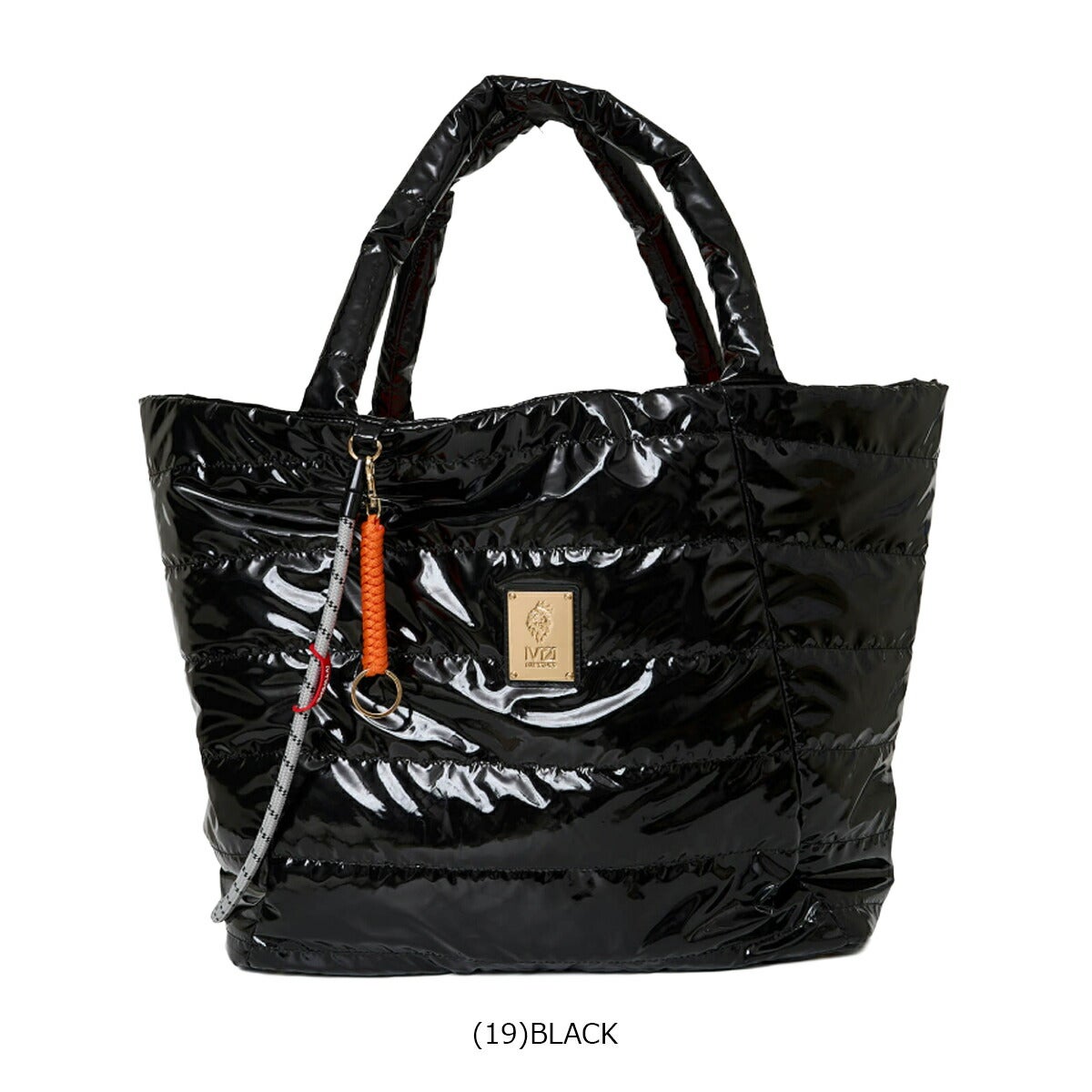 V122026年春夏モデルユニセックスPADDEDGLOSSBIGTOTEトートバッグV122610-BG11【26SS】