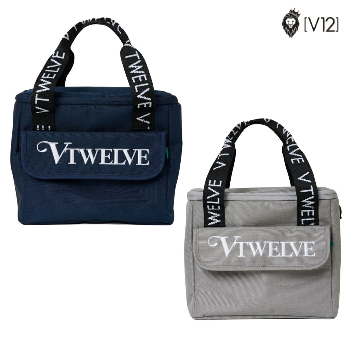 V122026年春夏モデルユニセックスDOUBLELOGOCOOLBAG保冷バッグカートバッグV122610-BG12ラウンドバッグ【26SS】