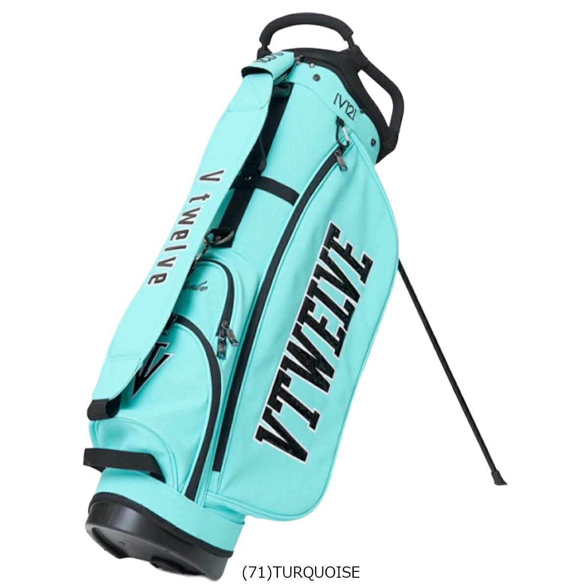 V122026年春夏モデルユニセックスPERFORATECBスタンドキャディバッグ9型ネームプレート刻印付属刻印不可V122610-CB02【26SS】