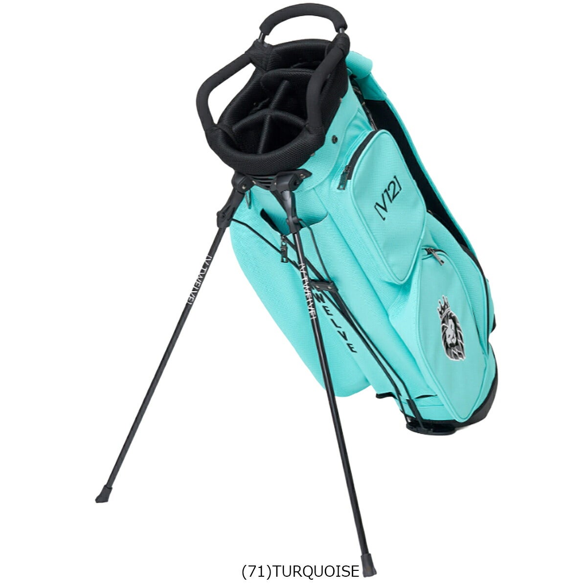 V122026年春夏モデルユニセックスPERFORATECBスタンドキャディバッグ9型ネームプレート刻印付属刻印不可V122610-CB02【26SS】