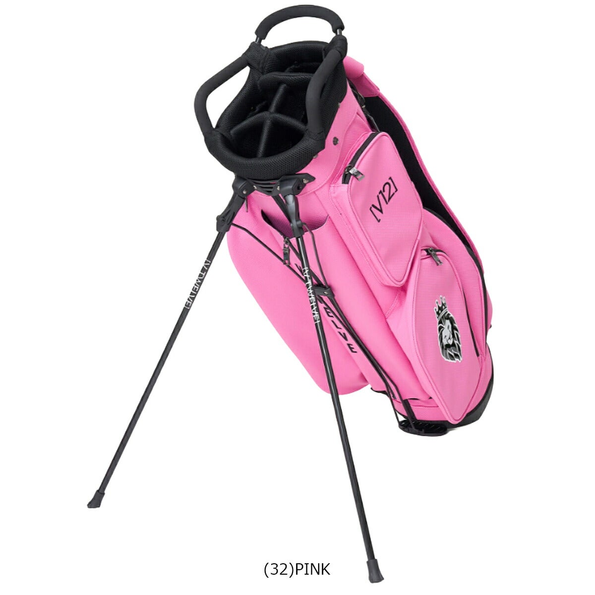 V122026年春夏モデルユニセックスPERFORATECBスタンドキャディバッグ9型ネームプレート刻印付属刻印不可V122610-CB03【26SS】