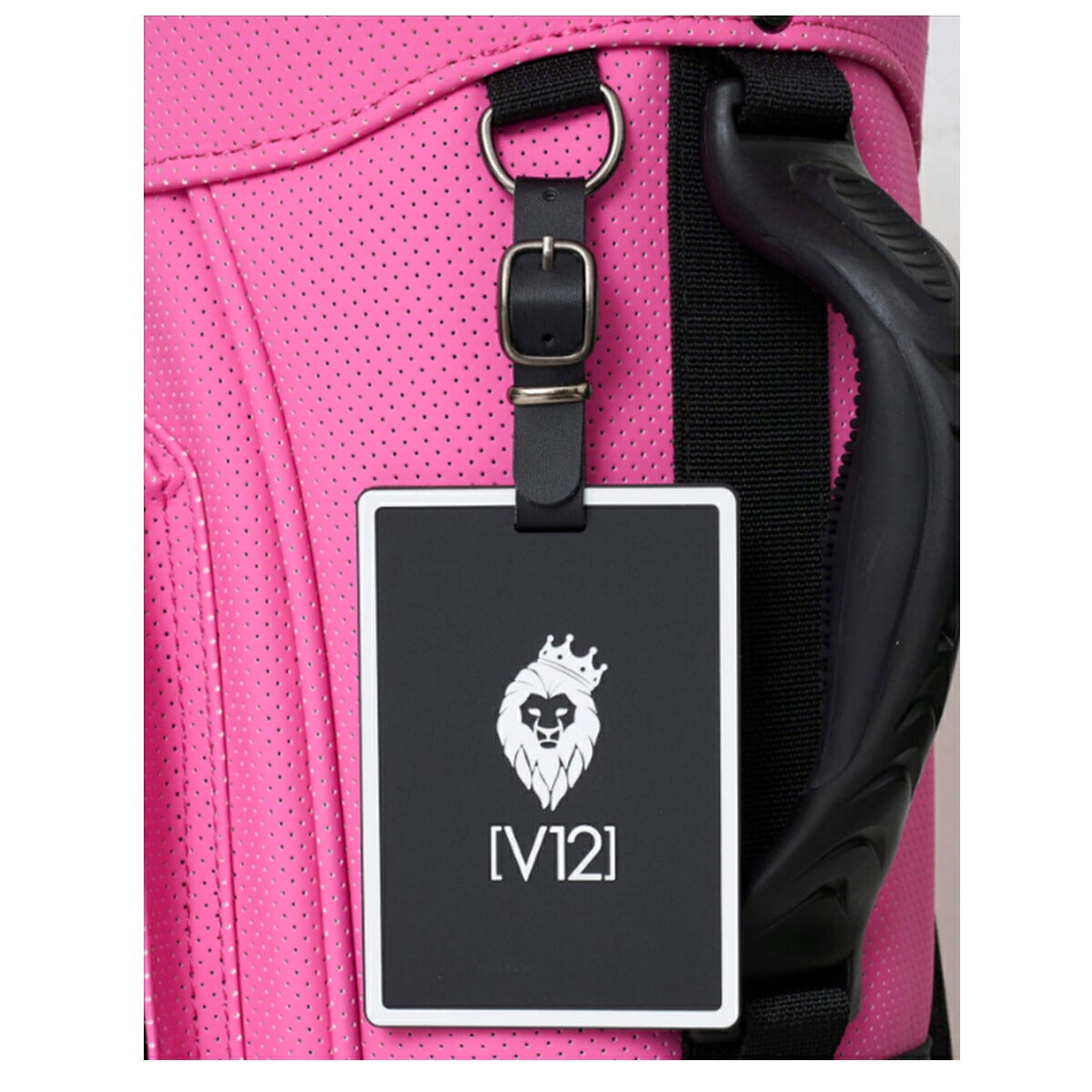 V122026年春夏モデルユニセックスPERFORATECBスタンドキャディバッグ9型ネームプレート刻印付属刻印不可V122610-CB03【26SS】