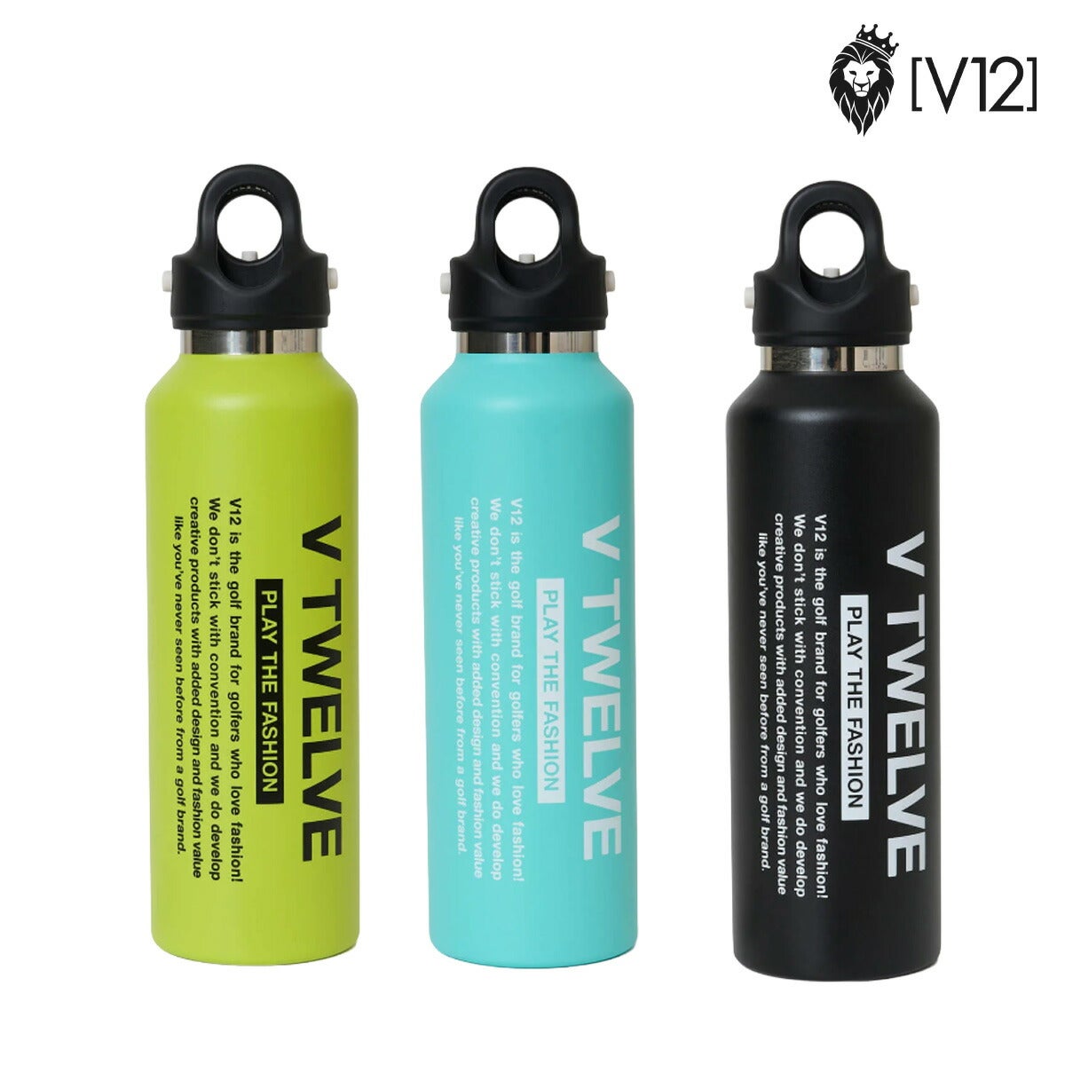 V122026年春夏モデルユニセックスV12×REVOMAX3水筒V122610-AC21【26SS】