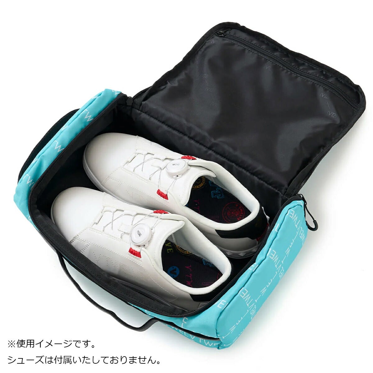 V122026年春夏モデルユニセックスTYPOGRIDSHOESCASEシューズケースV122610-BG07【26SS】