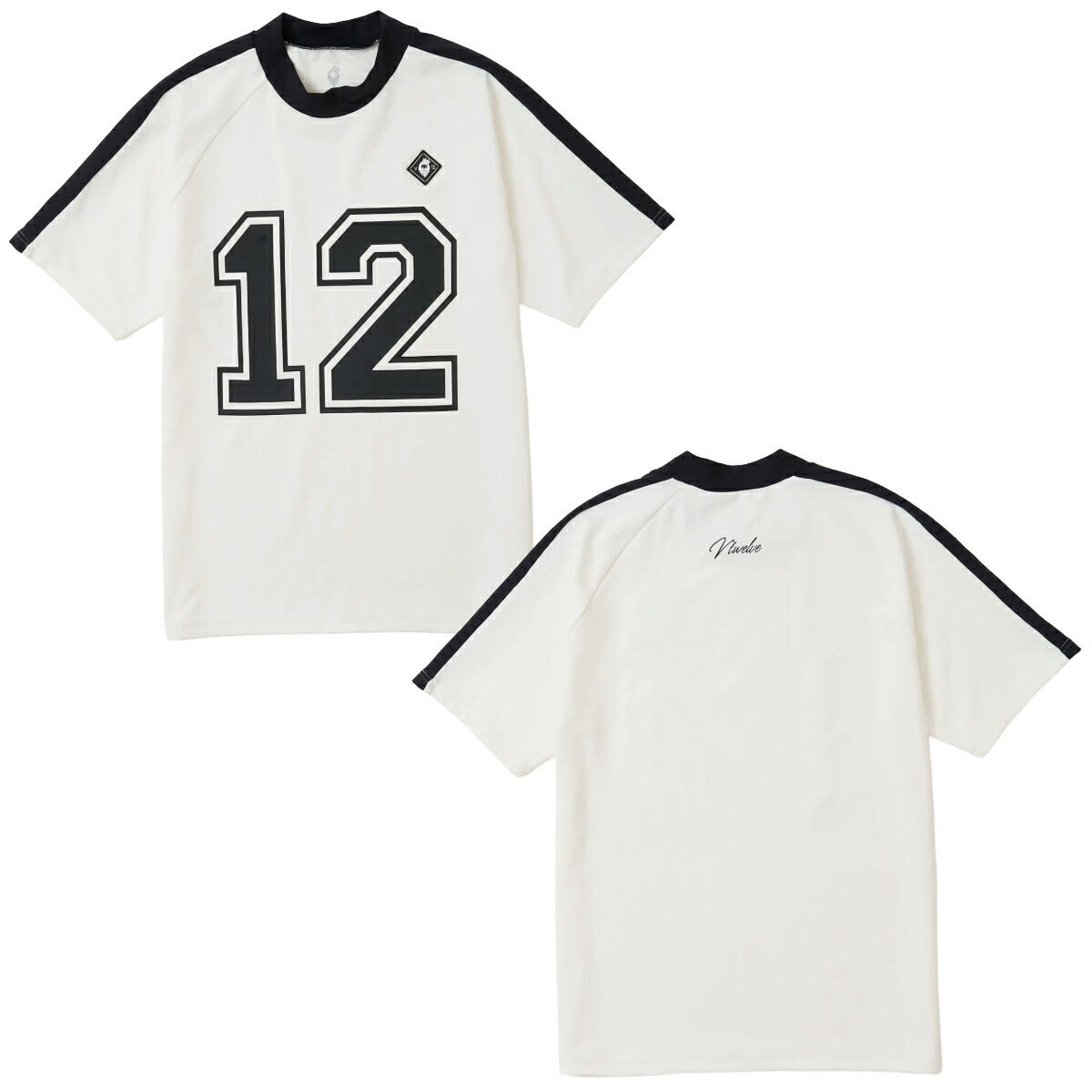 ★期間限定★【全品対象！エントリーでポイント3倍♪】V122026年春夏モデルメンズSLNUMBERMOCKモックネック半袖シャツV122610-MK10【26SS】