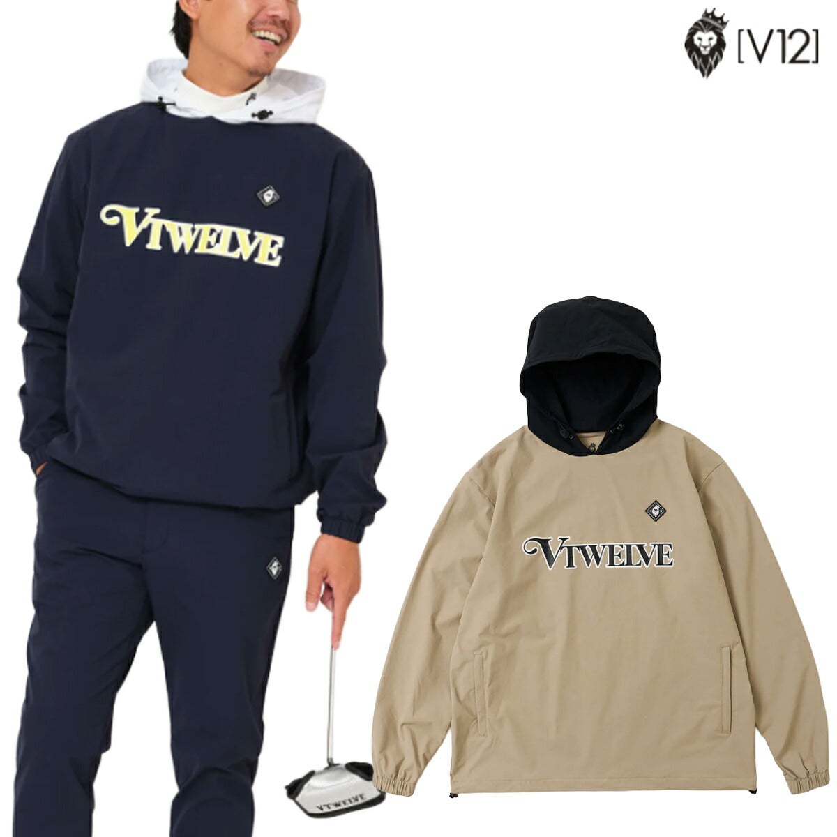 V122026年春夏モデルメンズCOREHOODYジャケットV122610-JK01【26SS】