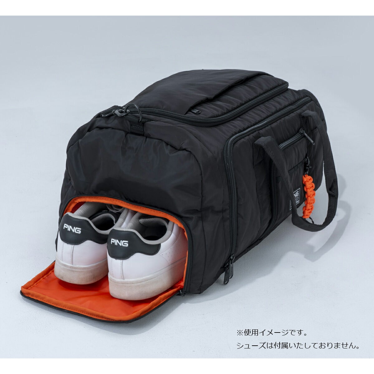 ★期間限定★【全品対象！エントリーでポイント3倍♪】ピンゴルフユニセックスアーバンミリタリーボストンバッグGB-U2601【26SS】