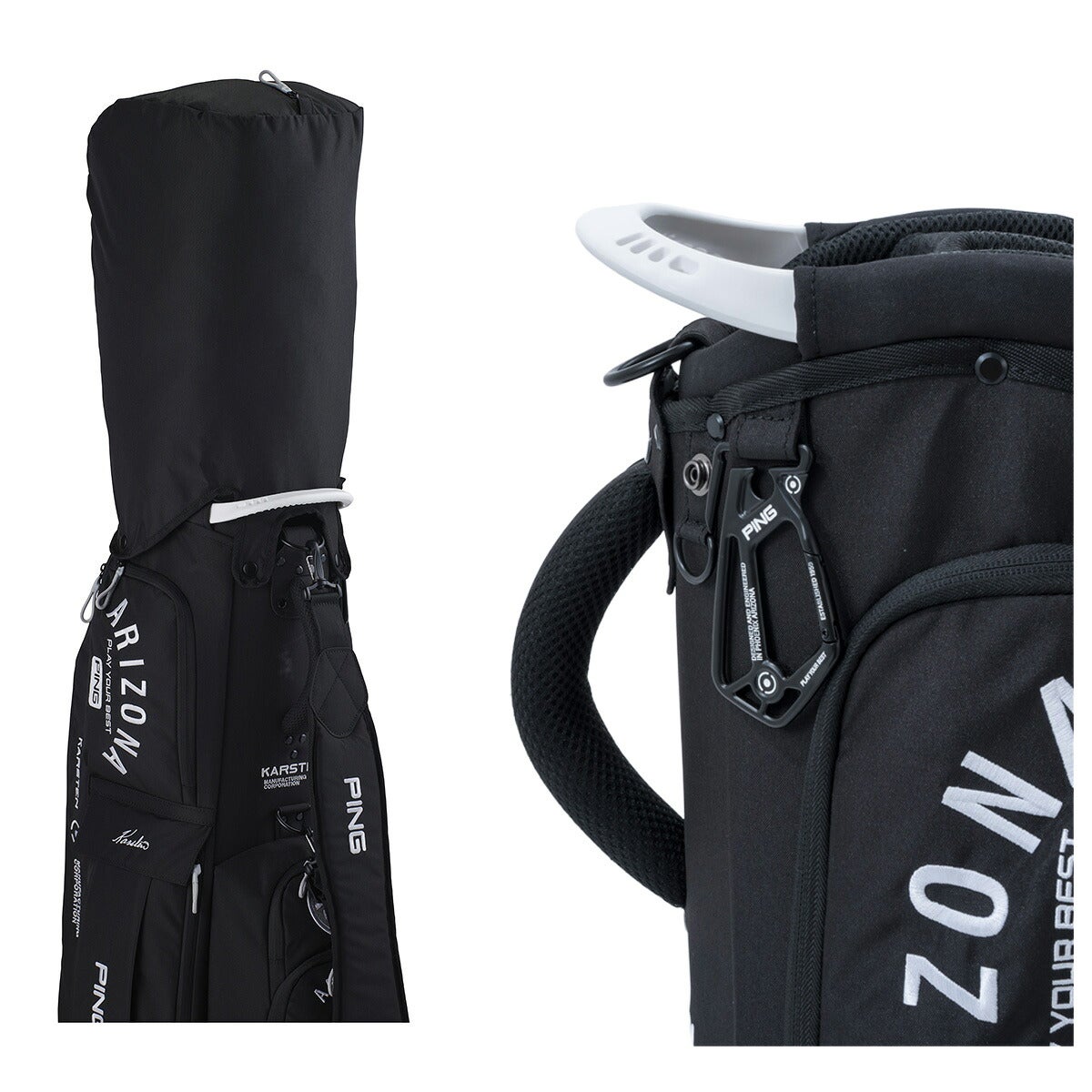 ピンゴルフユニセックスpinggolfアリゾナカジュアルcbu2503キャディーバッグキャディバッグゴルフバッグ【25】
