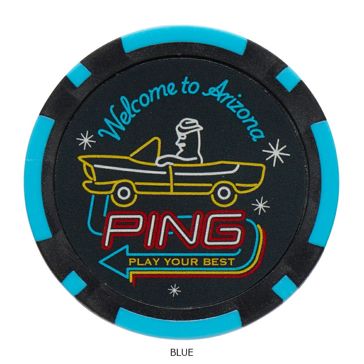 ★期間限定★【全品対象！エントリーでポイント3倍♪】ピンゴルフユニセックスMR.PINGアリゾナマーカーAC-N2603【26SS】