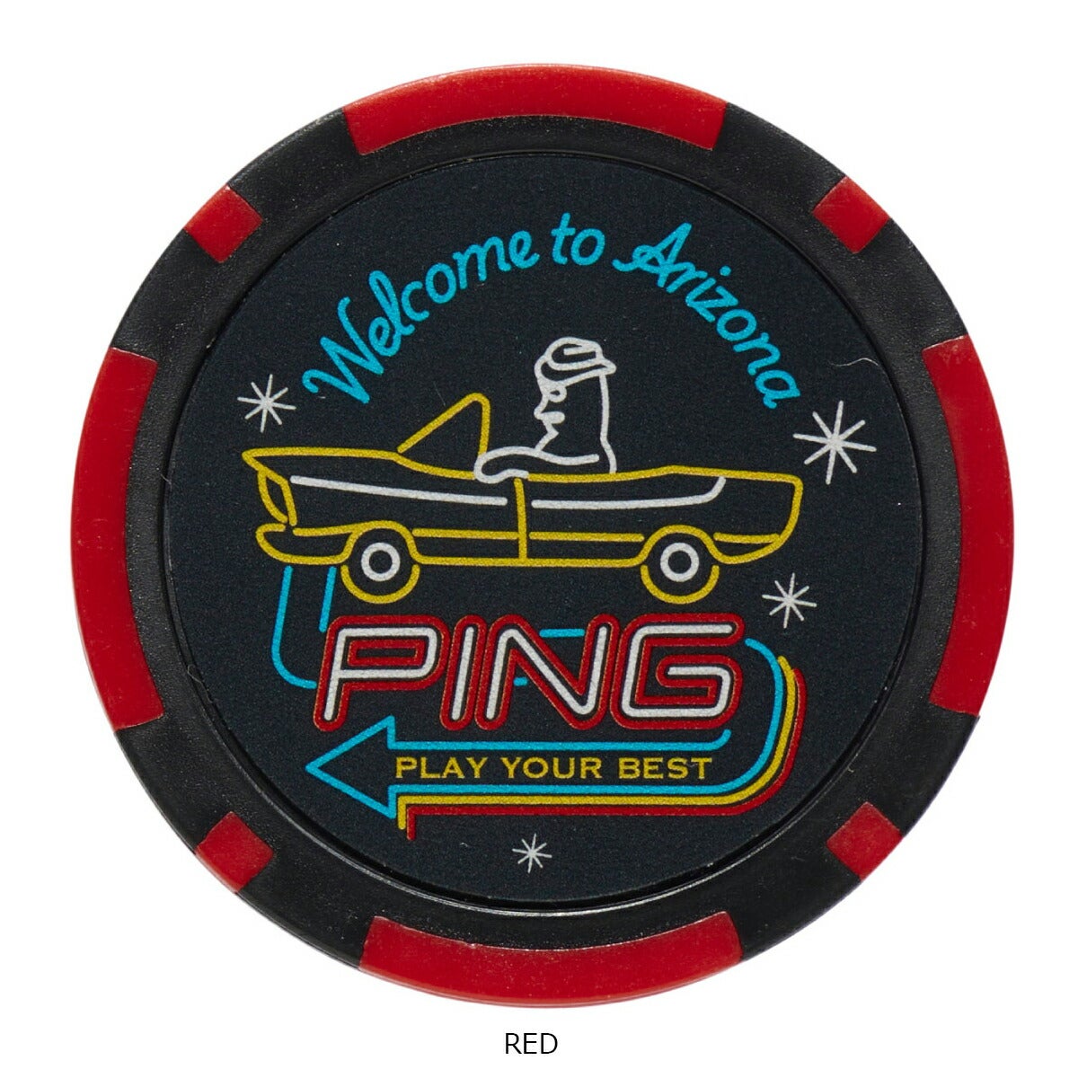 ★期間限定★【全品対象！エントリーでポイント3倍♪】ピンゴルフユニセックスMR.PINGアリゾナマーカーAC-N2603【26SS】