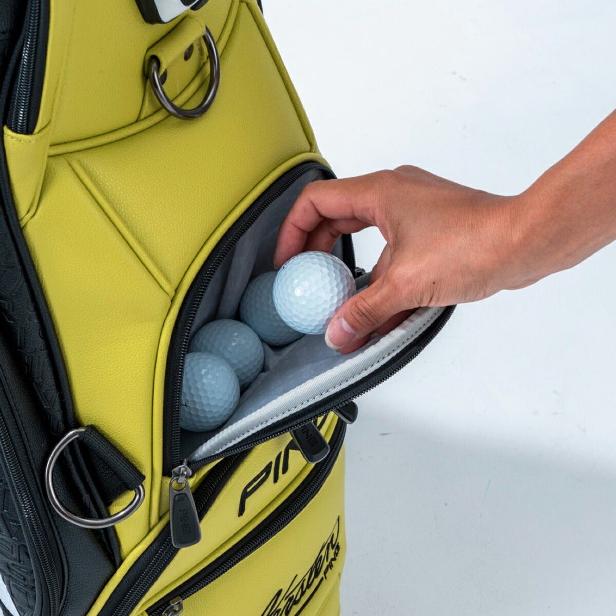 ピンゴルフメンズMR.PINGサーフキャディバッグ5kg9.5型4分割シューズポケット付き3点式ショルダーベルトネームプレート付属なしCB-N2602MR.PINGサーフCB-N2602【26SS】