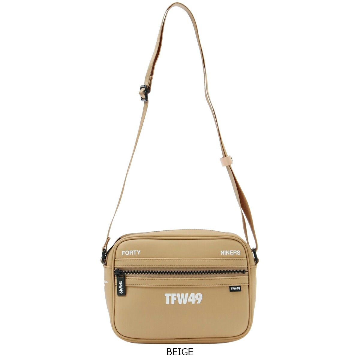 ★12月限定★【全品対象！エントリーでポイント3倍！】TFW492025年秋冬モデルユニセックスLEATHERSHOULDERBAGショルダーバッグT132510006【25】