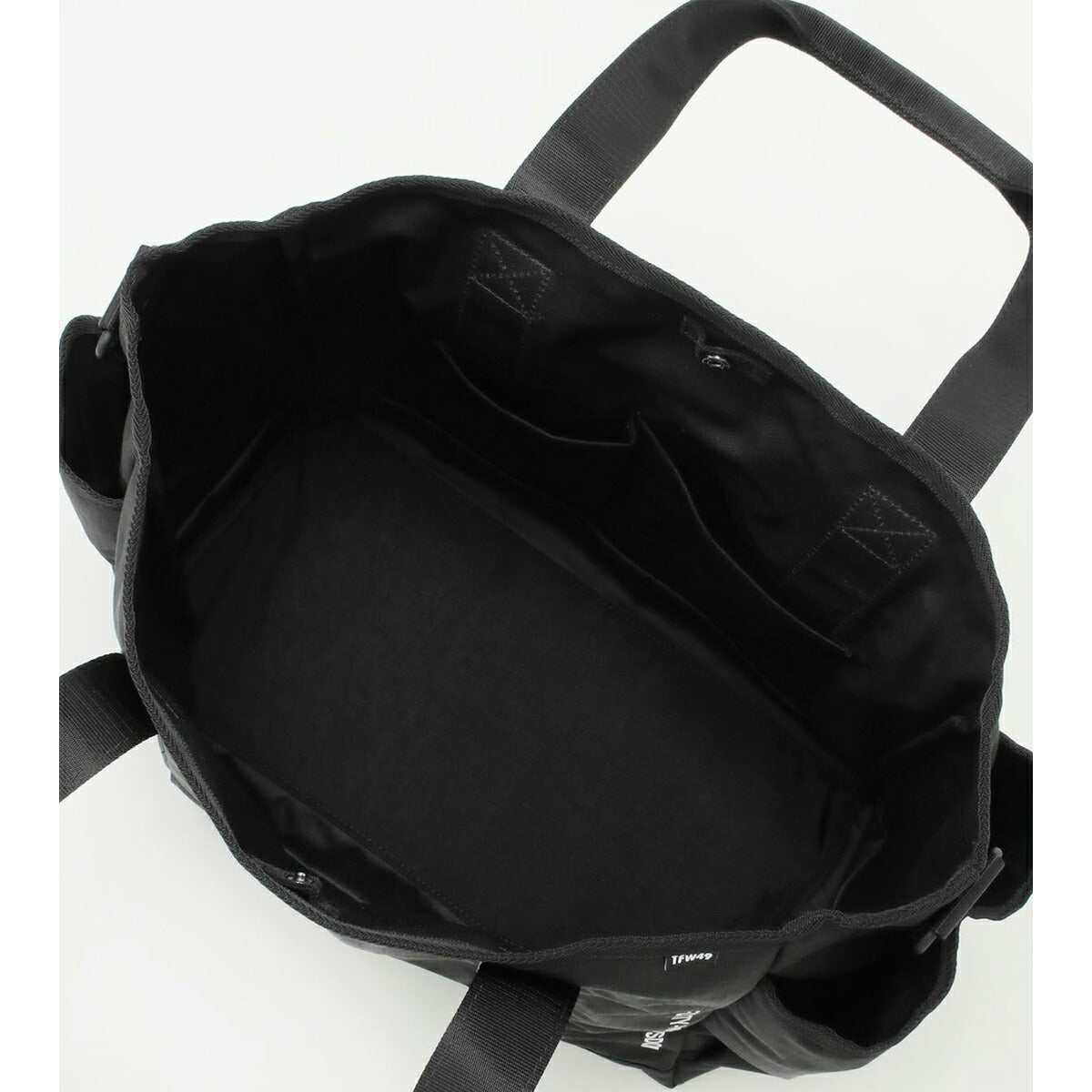 ★12月限定★【全品対象！エントリーでポイント3倍！】TFW492025年秋冬モデルユニセックスNYLONTOTEBAGトートバッグT132510019【25】