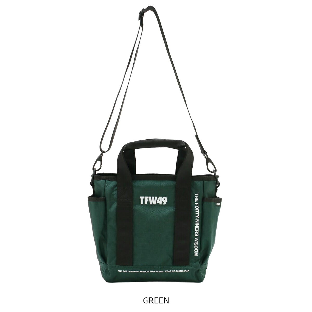 TFW492025年秋冬モデルユニセックスNYLONTOTEBAGSMALミニトートバッグT132510020カートバッグラウンドバッグ【25】