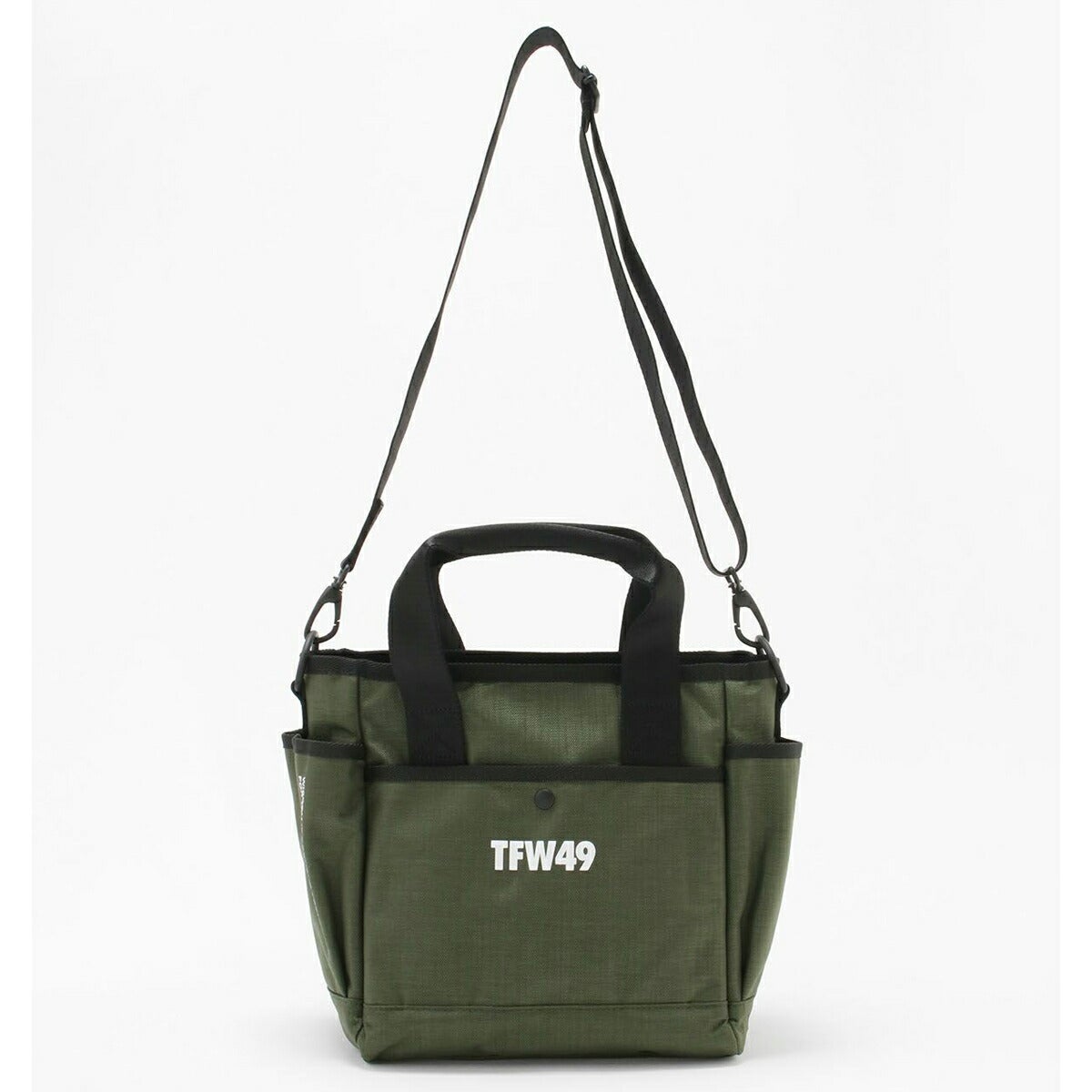 ★12月限定★【全品対象！エントリーでポイント3倍！】TFW492025年秋冬モデルユニセックスNYLONTOTEBAGSMALミニトートバッグT132510020カートバッグラウンドバッグ【25】