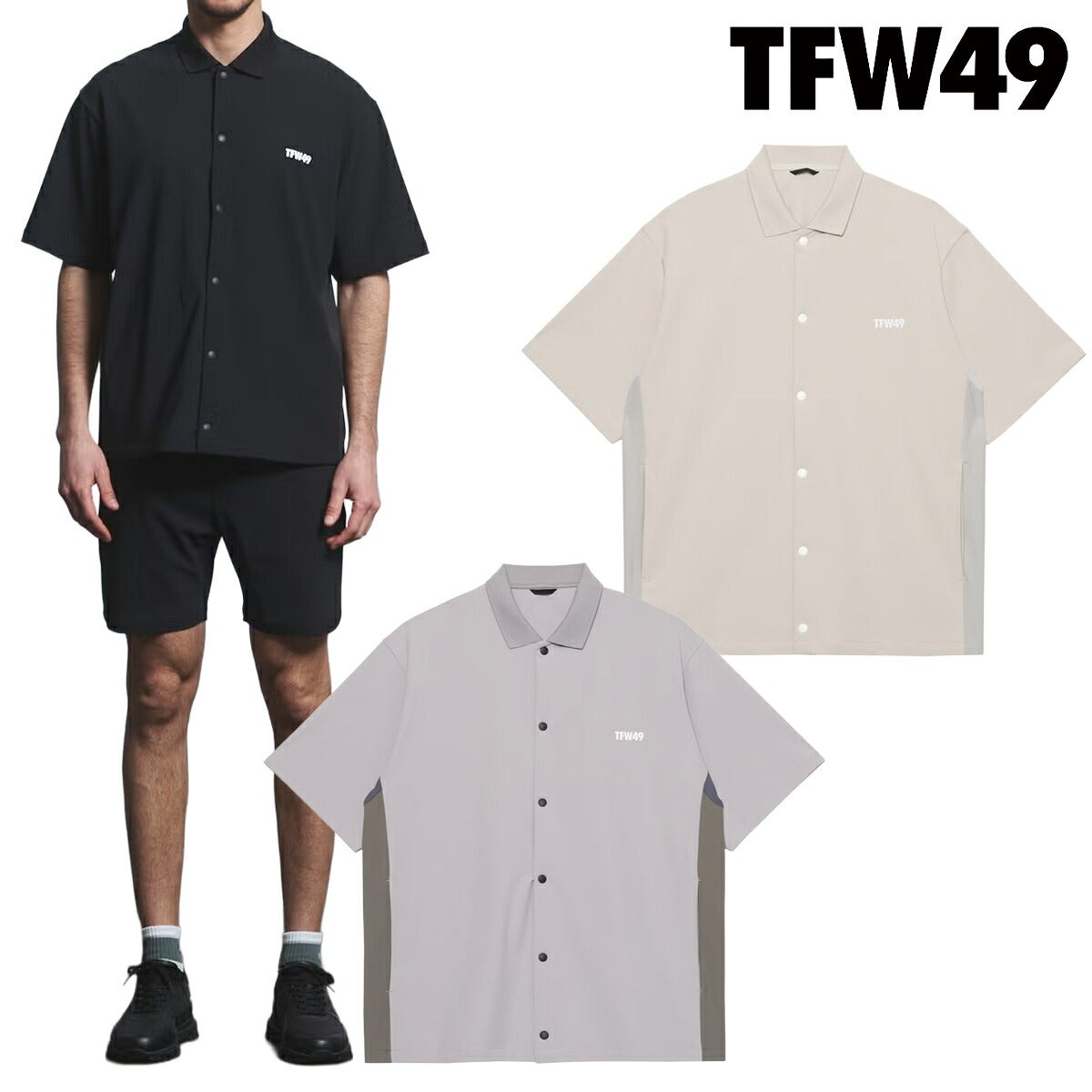 TFW492026年春夏モデルメンズLUXURYSPORTYSHIRT半袖シャツT062610002【26SS】