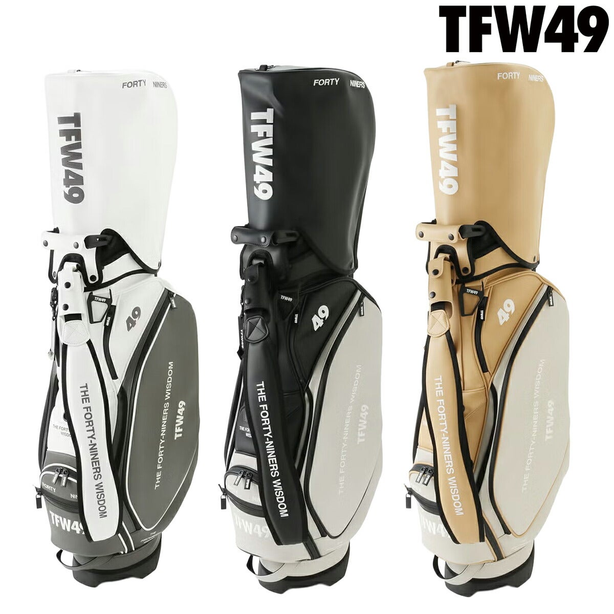 TFW492026年春夏モデルユニセックスLEATHERCADDIEBAGキャディバッグT132610004キャディーバッグ【26SS】