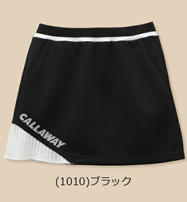 キャロウェイアパレル2022年秋冬モデルレディースサイドプリーツダンボールスカートC22228202【22】CallawayGolf