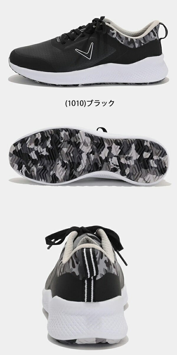 キャロウェイアパレル2024年春夏モデルメンズCALLAWAYSTARスパイクレスシューレースゴルフシューズC24986120CallawayGolf【24】