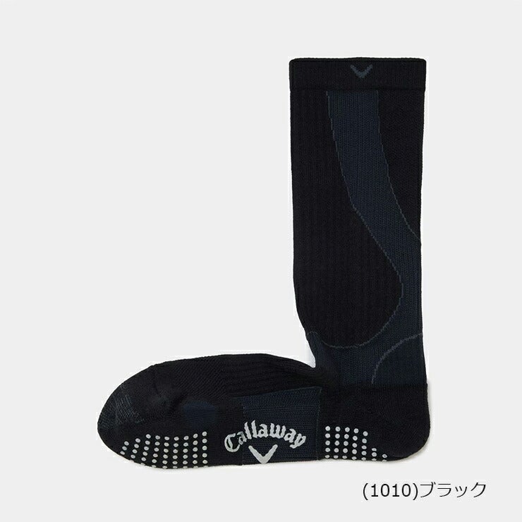 キャロウェイアパレル2024年春夏モデルメンズレギュラ－丈ソックスC24993101CallawayGolf【24】