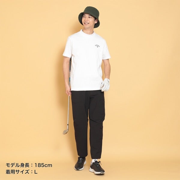 キャロウェイアパレル2024年秋冬モデルメンズ8WAYストレッチシワナイロンリラックスパンツC24226107Callaway【24】