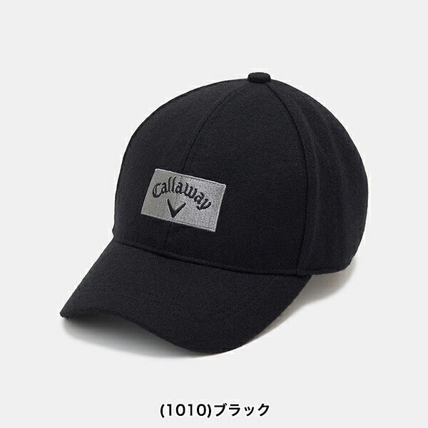 キャロウェイアパレル2024年秋冬モデルメンズフランネルキャップC24291109Callaway【24】