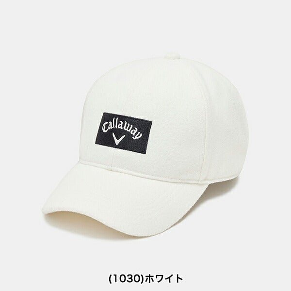 キャロウェイアパレル2024年秋冬モデルメンズフランネルキャップC24291109Callaway【24】