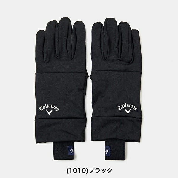 キャロウェイアパレル2024年秋冬モデルメンズ５本指ミトンC24298108Callaway【24】