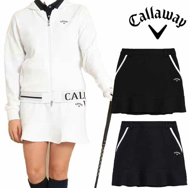 キャロウェイアパレル2023年秋冬モデルレディースフラワージャカードスウェットスカートC23228206Callaway【23】