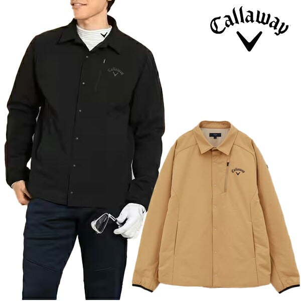 キャロウェイアパレル2023年秋冬モデルメンズ8WAYストレッチ中綿コーチジャケットC23215107Callaway【23】
