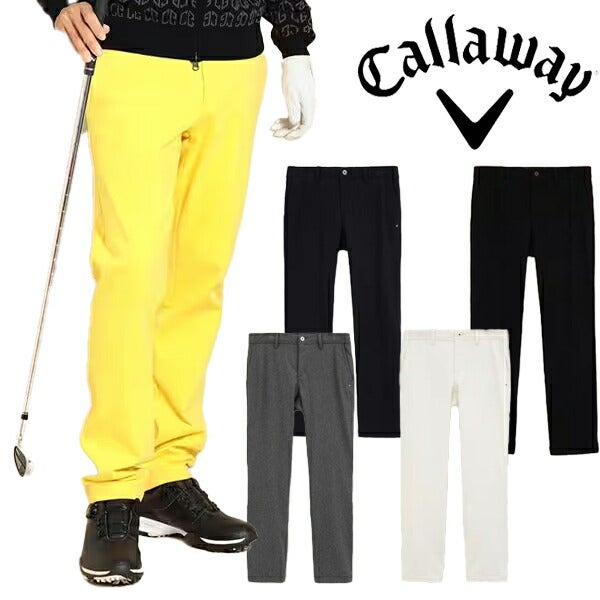 キャロウェイアパレル2023年秋冬モデルメンズ8WAYストレッチ裏起毛テーパードパンツC23226108Callaway【23】