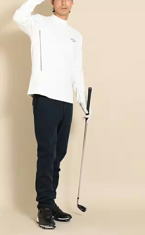 キャロウェイアパレル2023年秋冬モデルメンズ8WAYストレッチ裏起毛テーパードパンツC23226108Callaway【23】