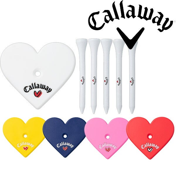キャロウェイゴルフレディースLOVECALLAWAYHEART23JMティーcallawaygolf【23】