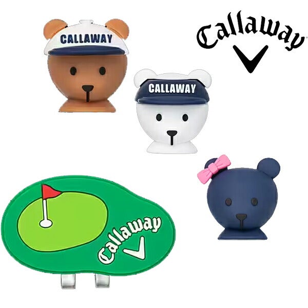 キャロウェイゴルフレディースBEAR3DFW23JMマーカーcallawaygolfゴルフマーカーベアクマかわいい【23】