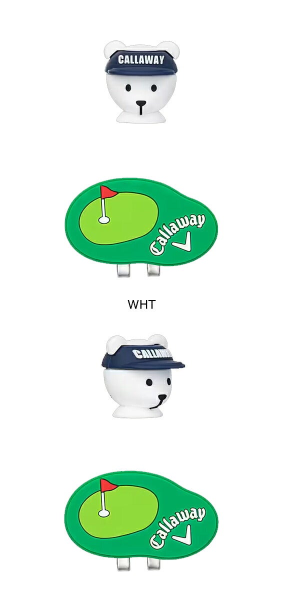 キャロウェイゴルフレディースBEAR3DFW23JMマーカーcallawaygolfゴルフマーカーベアクマかわいい【23】