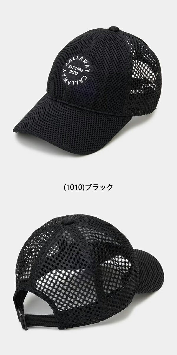キャロウェイアパレル2024年春夏モデルメンズメッシュキャップC24191107CallawayGolf【24】