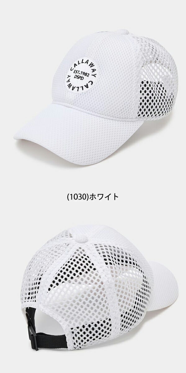 キャロウェイアパレル2024年春夏モデルメンズメッシュキャップC24191107CallawayGolf【24】