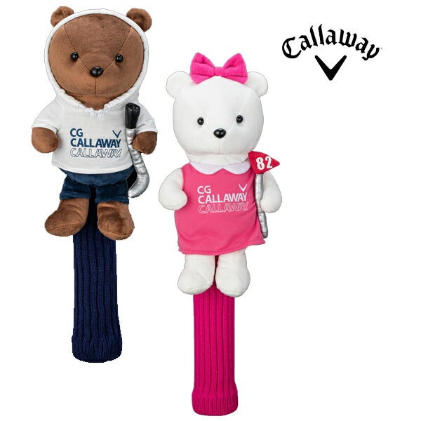 キャロウェイゴルフ2024年春夏モデルレディースHCCGAMBEARFWY24JMフェアウェイウッド用ヘッドカバーCallawayGolf【24】