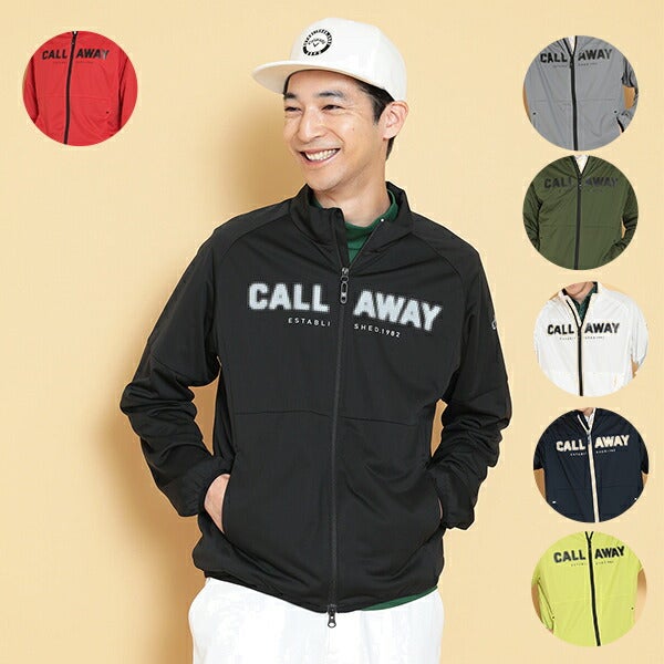キャロウェイアパレル2024年秋冬モデルメンズスターストレッチフルジップブルゾンC24215100Callaway【24】