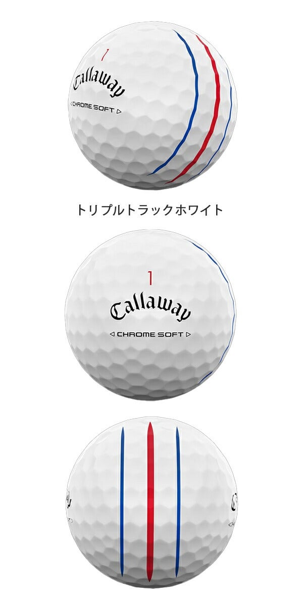 24SSキャロウェイゴルフクロムソフトゴルフボール1ダースCallawayGolf【24】