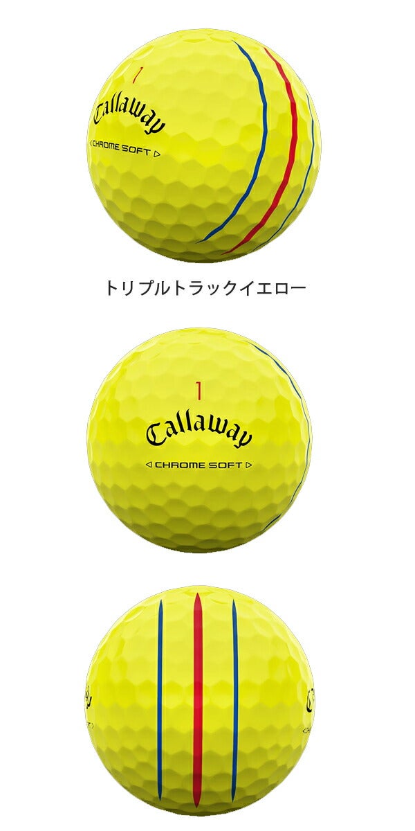 24SSキャロウェイゴルフクロムソフトゴルフボール1ダースCallawayGolf【24】