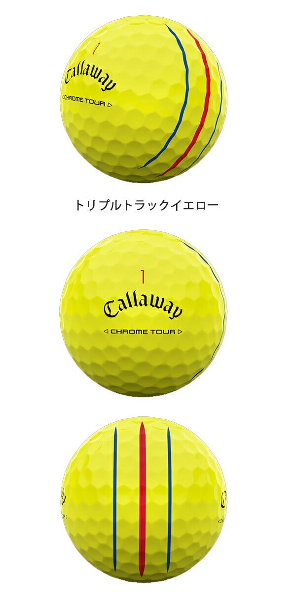 24SSキャロウェイゴルフクロムソフトツアーゴルフボール1ダースCallawayGolf【24】