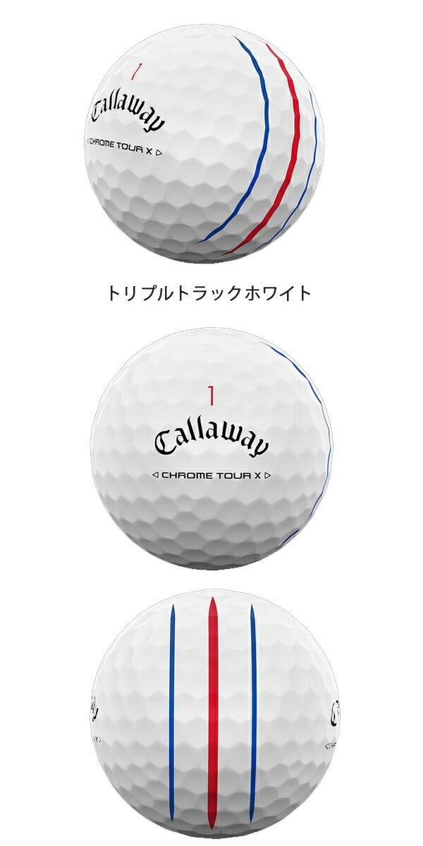 24SSキャロウェイゴルフクロムソフトツアーXゴルフボール1ダースCallawayGolf【24】