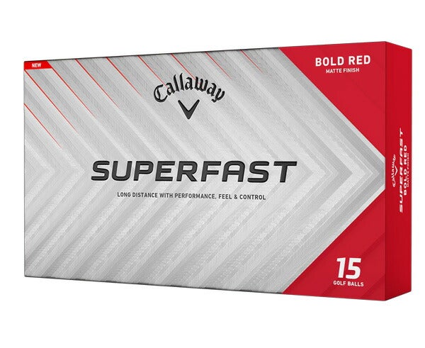 キャロウェイSUPERFASTスーパーファストゴルフボール1ダース【25】
