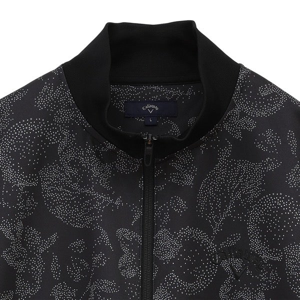 キャロウェイアパレル2024年秋冬モデルメンズドットPTダンボールフルジップスウェットC24217101Callaway【24】